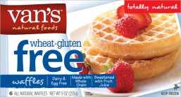 Vans Gluten Free Waffles - Egg Free - Wheat Free