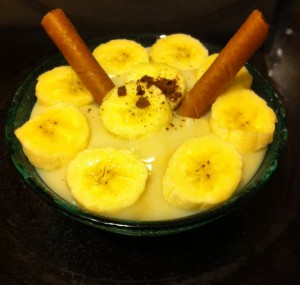 vanilla pudding recipe with bananas