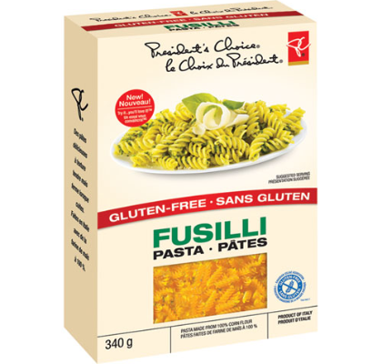 Gluten Free Pasta GF PC Corn Fusilli Noodles