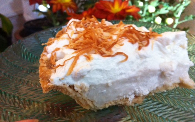 coconut cream pie recipe no egg