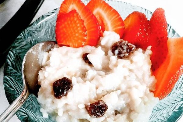 instant pot almond milk rice pudding