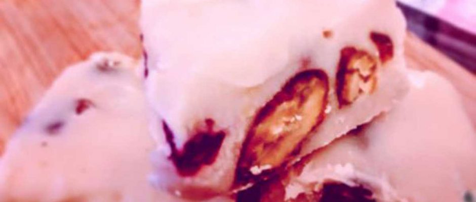 Craisin Pistachio Fudge Cranberry