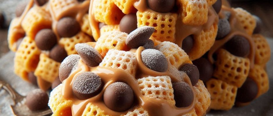 people puppy chow recipe chex blobs