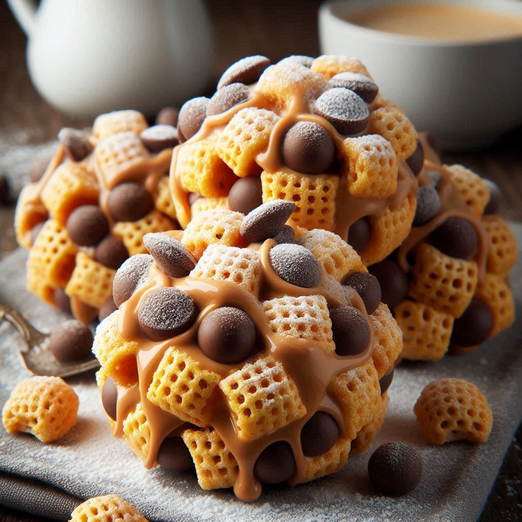 people puppy chow recipe chex blobs